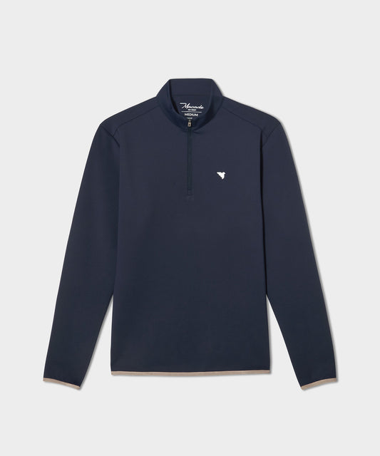 Macade Navy Blue Therma Quarter Zip