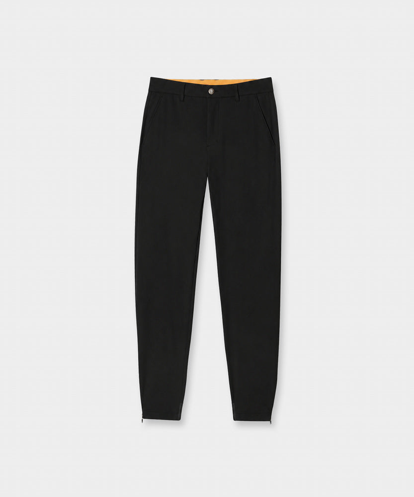 Macade Black Four-Way Stretch Jogger