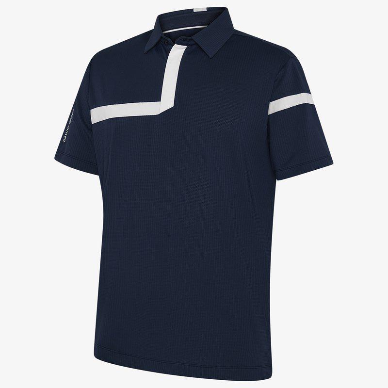 Galvin Green Morley Shirt – Navy/White