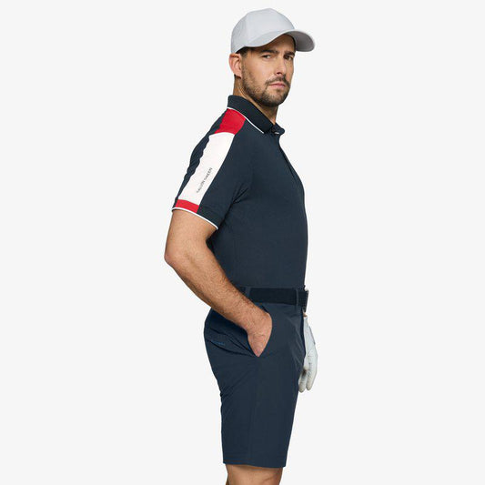 Galvin Green Mulligan Polo - Navy/Red/White