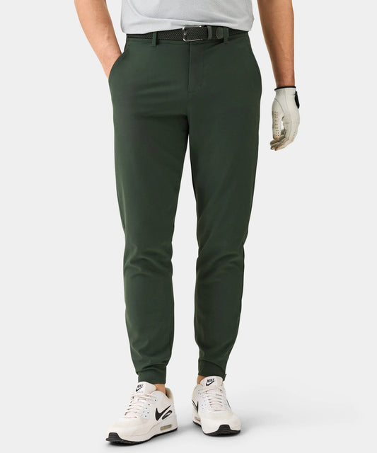Macade Forest Green Four-Way Stretch Jogger