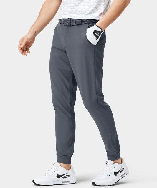 Macade Stone Blue Four-Way Stretch Jogger
