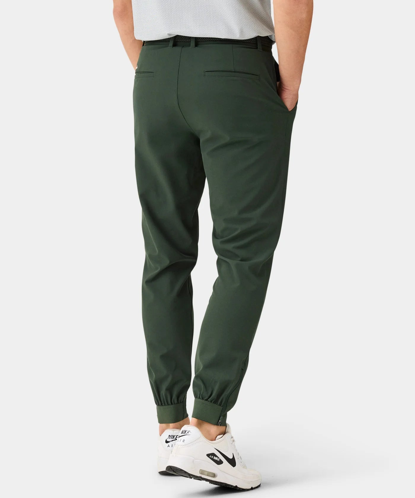 Macade Forest Green Four-Way Stretch Jogger