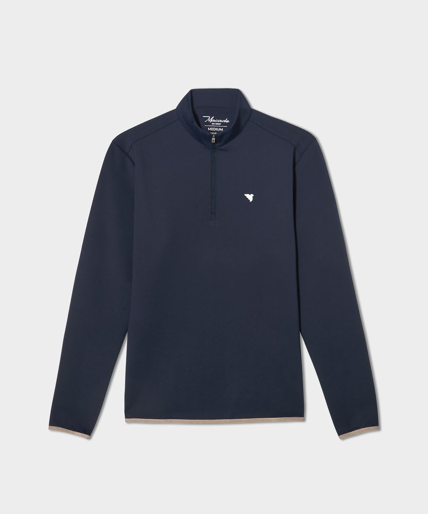 Macade Navy Blue Therma Quarter Zip