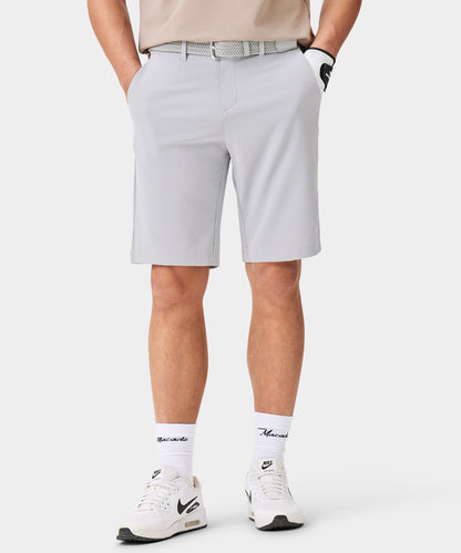 Macade Light Grey Four-Way Stretch Shorts