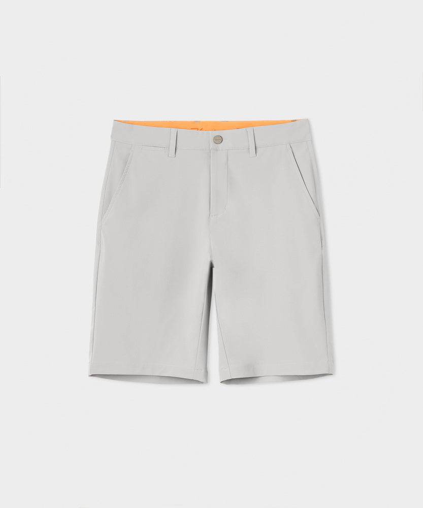 Macade Light Grey Four-Way Stretch Shorts