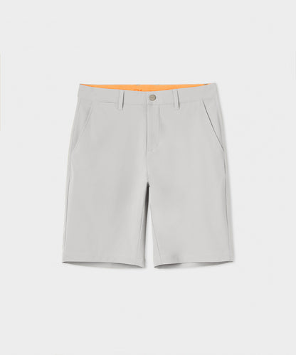 Macade Light Grey Four-Way Stretch Shorts
