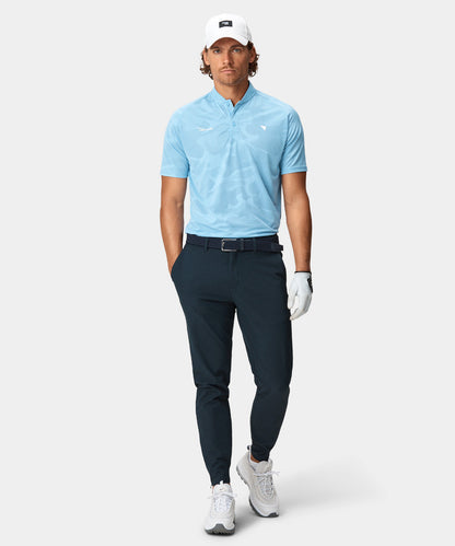 Macade Navy Four-Way Stretch Jogger