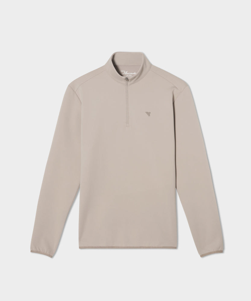 Macade Taupe Therma Quarter Zip