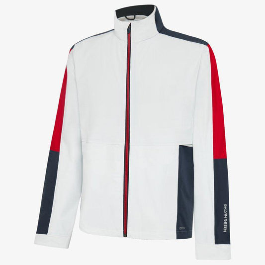 Galvin Green Arlo Waterproof Jacket - Red/White