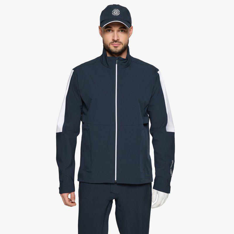 Galvin Green Arlo Waterproof Jacket - Navy / White