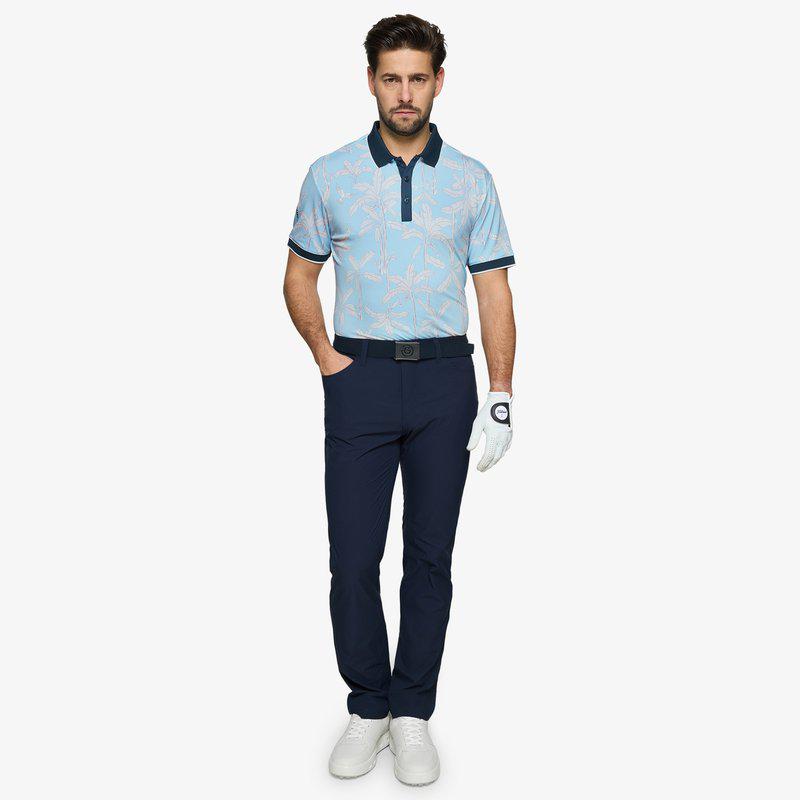 Galvin Green Merry Polo - Crystal Blue/Navy