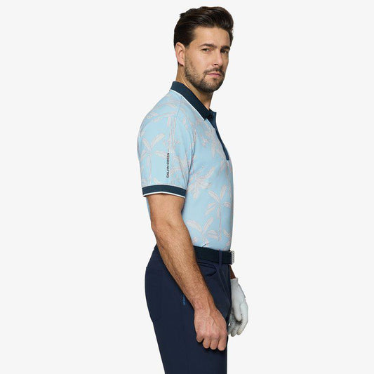 Galvin Green Merry Polo - Crystal Blue/Navy