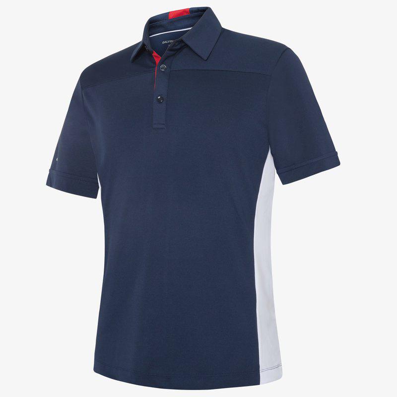 Galvin Green Mitchell Shirt – Navy/White/Red