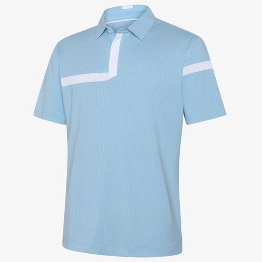 Galvin Green Morley Shirt – Crystal Blue/Navy