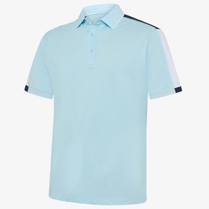 Galvin Green Mulligan Polo - Crystal Blue/White/Navy