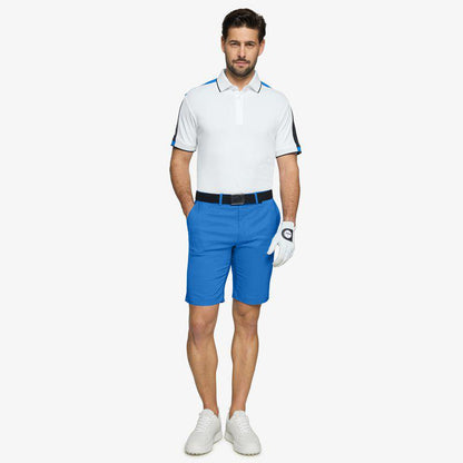 Galvin Green Mulligan Polo - Royal Blue/White/Black